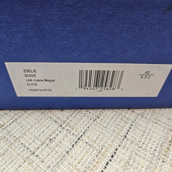 Stuart Weitzman Zoelie Platform Sandals Silver Size 9.5 C - Picture 16 of 16